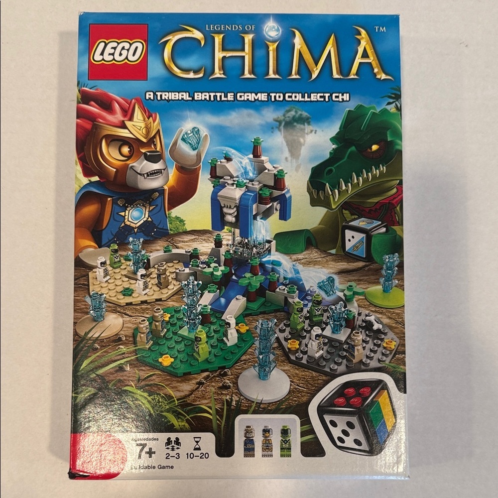 Lego Chima A Tribal Battle Game To Collect Chi Dice Board Game New Sealed